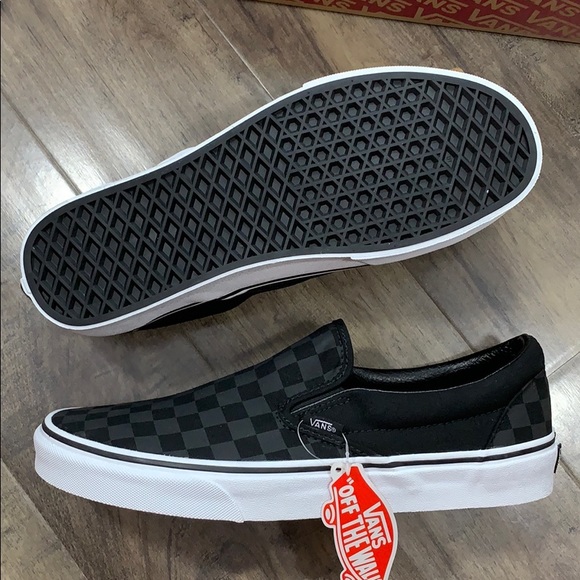 VANS CLASSIC SLIP ON CHECKERBOARD black WMNS - Picture 15 of 16